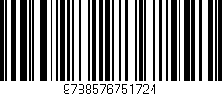 Código de barras (EAN, GTIN, SKU, ISBN): '9788576751724'