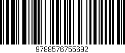 Código de barras (EAN, GTIN, SKU, ISBN): '9788576755692'