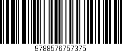 Código de barras (EAN, GTIN, SKU, ISBN): '9788576757375'
