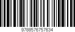 Código de barras (EAN, GTIN, SKU, ISBN): '9788576757634'