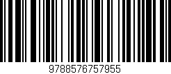 Código de barras (EAN, GTIN, SKU, ISBN): '9788576757955'