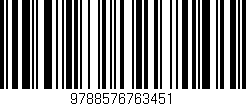 Código de barras (EAN, GTIN, SKU, ISBN): '9788576763451'