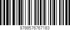 Código de barras (EAN, GTIN, SKU, ISBN): '9788576767183'