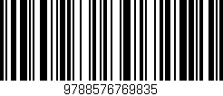 Código de barras (EAN, GTIN, SKU, ISBN): '9788576769835'