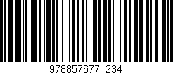 Código de barras (EAN, GTIN, SKU, ISBN): '9788576771234'