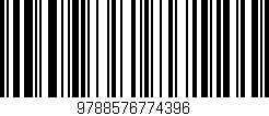 Código de barras (EAN, GTIN, SKU, ISBN): '9788576774396'