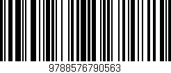 Código de barras (EAN, GTIN, SKU, ISBN): '9788576790563'