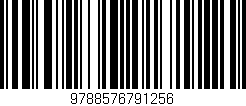 Código de barras (EAN, GTIN, SKU, ISBN): '9788576791256'