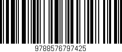 Código de barras (EAN, GTIN, SKU, ISBN): '9788576797425'