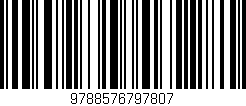 Código de barras (EAN, GTIN, SKU, ISBN): '9788576797807'