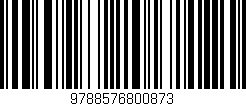 Código de barras (EAN, GTIN, SKU, ISBN): '9788576800873'