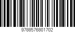 Código de barras (EAN, GTIN, SKU, ISBN): '9788576801702'