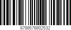 Código de barras (EAN, GTIN, SKU, ISBN): '9788576802532'