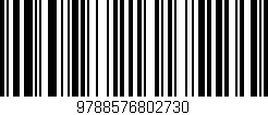 Código de barras (EAN, GTIN, SKU, ISBN): '9788576802730'