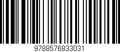 Código de barras (EAN, GTIN, SKU, ISBN): '9788576833031'