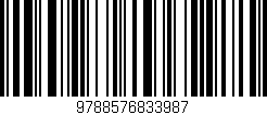 Código de barras (EAN, GTIN, SKU, ISBN): '9788576833987'