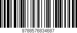 Código de barras (EAN, GTIN, SKU, ISBN): '9788576834687'