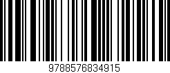 Código de barras (EAN, GTIN, SKU, ISBN): '9788576834915'