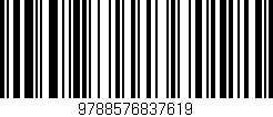 Código de barras (EAN, GTIN, SKU, ISBN): '9788576837619'