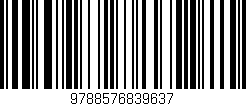 Código de barras (EAN, GTIN, SKU, ISBN): '9788576839637'