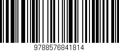 Código de barras (EAN, GTIN, SKU, ISBN): '9788576841814'