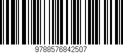 Código de barras (EAN, GTIN, SKU, ISBN): '9788576842507'