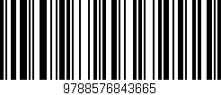 Código de barras (EAN, GTIN, SKU, ISBN): '9788576843665'