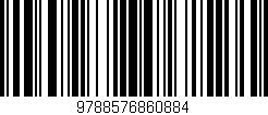 Código de barras (EAN, GTIN, SKU, ISBN): '9788576860884'