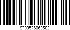 Código de barras (EAN, GTIN, SKU, ISBN): '9788576863502'