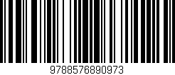Código de barras (EAN, GTIN, SKU, ISBN): '9788576890973'