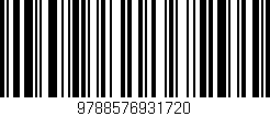 Código de barras (EAN, GTIN, SKU, ISBN): '9788576931720'