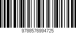 Código de barras (EAN, GTIN, SKU, ISBN): '9788576994725'