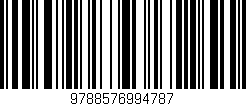 Código de barras (EAN, GTIN, SKU, ISBN): '9788576994787'