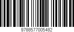 Código de barras (EAN, GTIN, SKU, ISBN): '9788577005482'