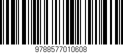 Código de barras (EAN, GTIN, SKU, ISBN): '9788577010608'