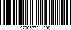 Código de barras (EAN, GTIN, SKU, ISBN): '9788577011308'