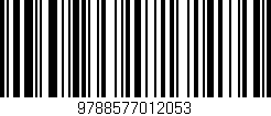 Código de barras (EAN, GTIN, SKU, ISBN): '9788577012053'