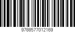 Código de barras (EAN, GTIN, SKU, ISBN): '9788577012169'