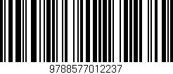 Código de barras (EAN, GTIN, SKU, ISBN): '9788577012237'