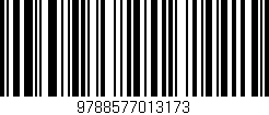 Código de barras (EAN, GTIN, SKU, ISBN): '9788577013173'