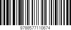 Código de barras (EAN, GTIN, SKU, ISBN): '9788577110674'