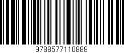 Código de barras (EAN, GTIN, SKU, ISBN): '9788577110889'