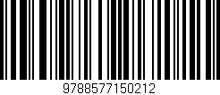 Código de barras (EAN, GTIN, SKU, ISBN): '9788577150212'