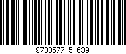 Código de barras (EAN, GTIN, SKU, ISBN): '9788577151639'