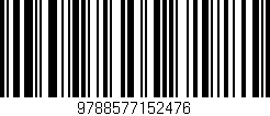 Código de barras (EAN, GTIN, SKU, ISBN): '9788577152476'