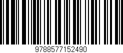 Código de barras (EAN, GTIN, SKU, ISBN): '9788577152490'
