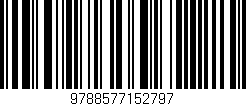 Código de barras (EAN, GTIN, SKU, ISBN): '9788577152797'