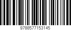 Código de barras (EAN, GTIN, SKU, ISBN): '9788577153145'