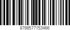Código de barras (EAN, GTIN, SKU, ISBN): '9788577153466'