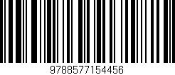 Código de barras (EAN, GTIN, SKU, ISBN): '9788577154456'
